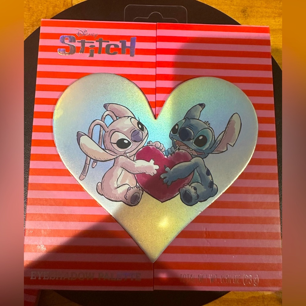 Disney Stitch Heart Shape Eyeshadow Palette
